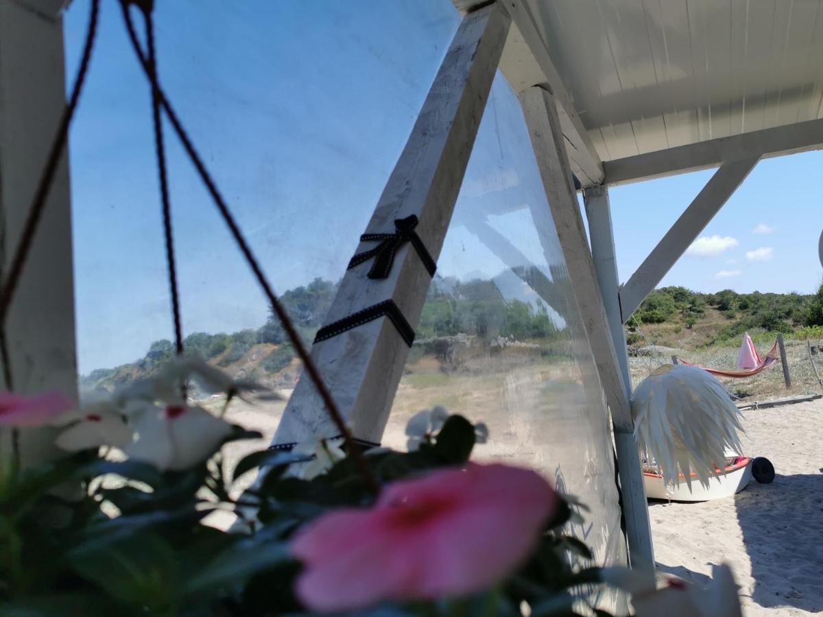 Sea Caravan/Camper On The Beach Kiten  Exterior foto
