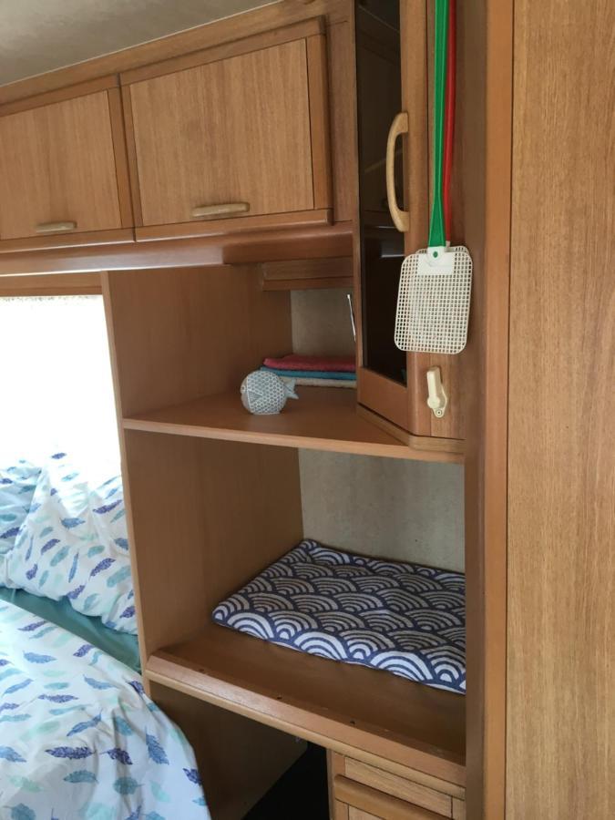 Sea Caravan/Camper On The Beach Kiten  Exterior foto