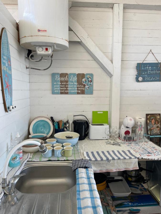 Sea Caravan/Camper On The Beach Kiten  Exterior foto