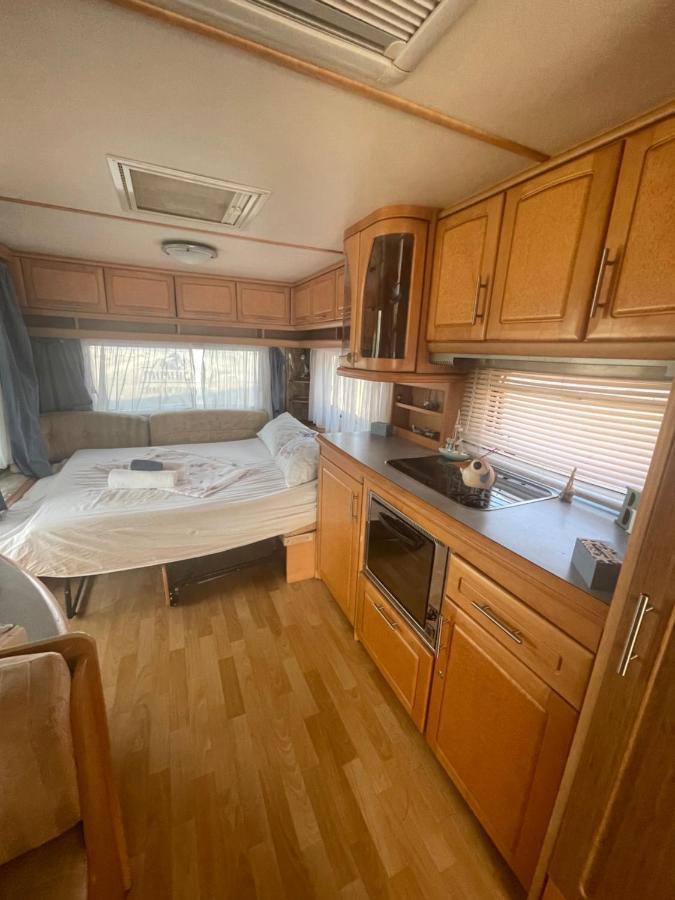 Sea Caravan/Camper On The Beach Kiten  Exterior foto