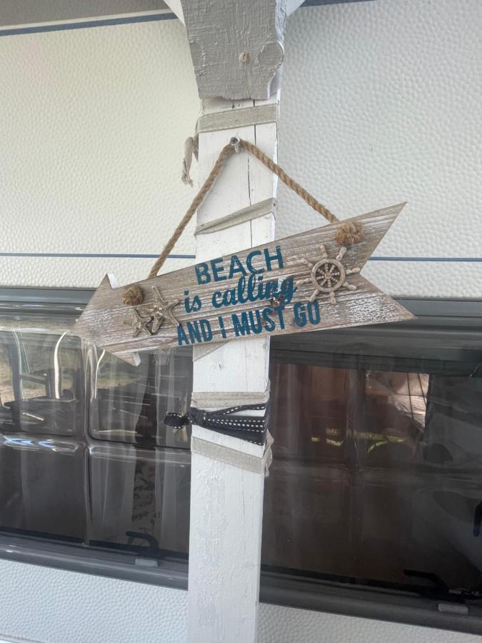 Sea Caravan/Camper On The Beach Kiten  Exterior foto